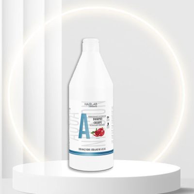 هیرلب شامپو آبرسان و مرطوب کننده انار و توت فرنگی